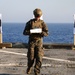 BLT 1/8, 24th MEU (SOC) Small Arms Qualifications Aboard the USS Oak Hill (LSD 51)