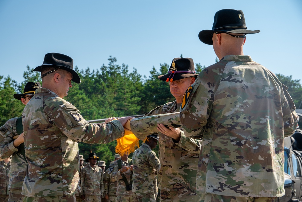 1st Air Cavalry Brigade Assumes Authority from 1st Combat Aviation Brigade