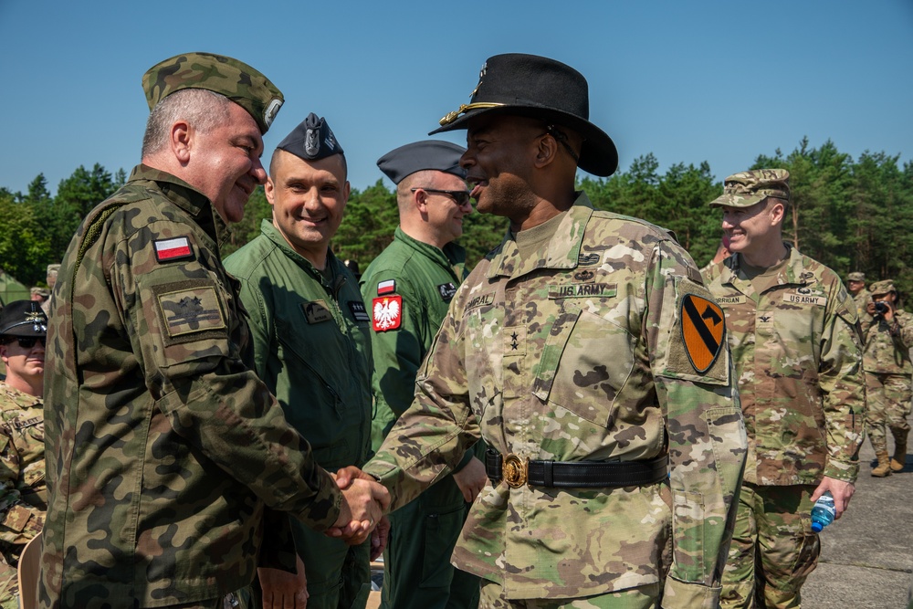 1st Air Cavalry Brigade Assumes Authority from 1st Combat Aviation Brigade