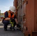 Marine Science Technicians conduct container inspections in Port of Baltimore