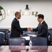 ASD Narang, South Korean Deputy Minister of Defense for Policy conduct signing ceremony