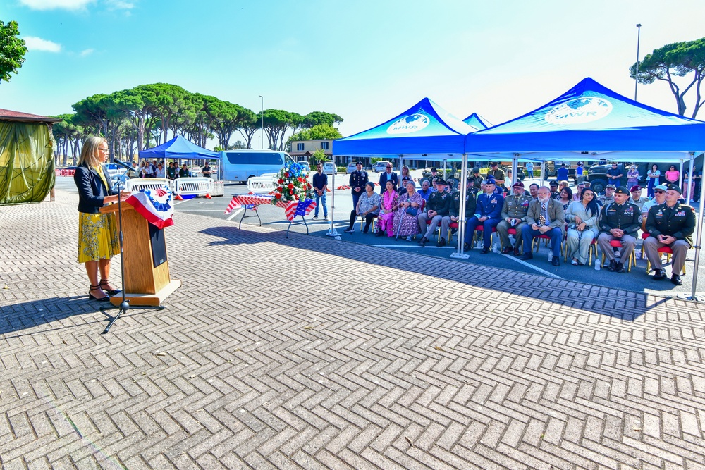 NISEI Battalion commemoration event at Camp Darby