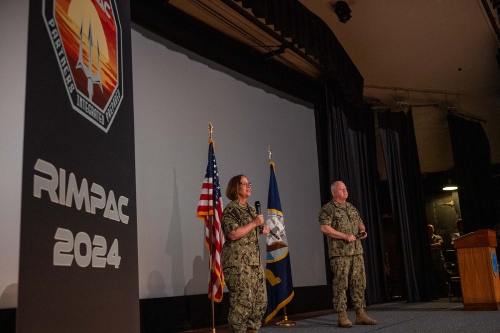 Chief of Naval Operations, Master Chief Petty Officer of Navy Attend Largest Maritime Exercise in the World, Emphasize Interoperability with Allies and Partners