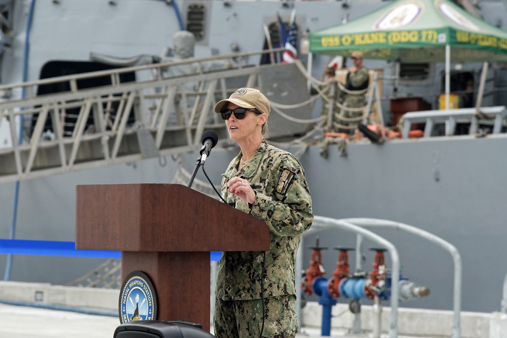 Naval Weapons Station Seal Beach Ammunition Pier Project Ribbon Cutting Ceremony