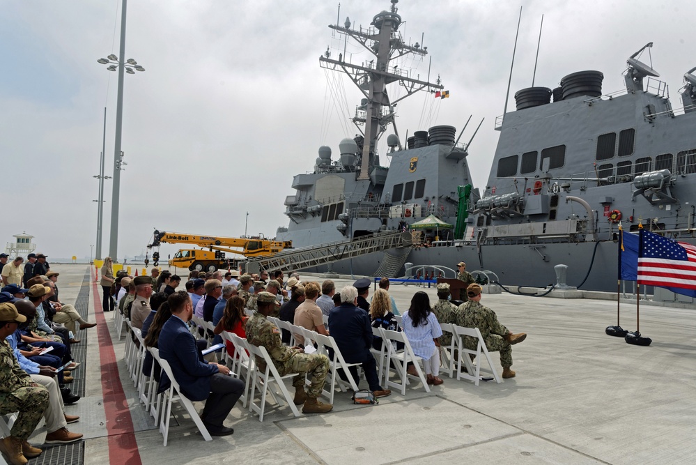 Naval Weapons Station Seal Beach Ammunition Pier Project Ribbon Cutting Ceremony