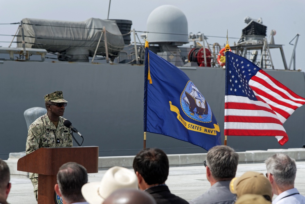 Naval Weapons Station Seal Beach Ammunition Pier Project Ribbon Cutting Ceremony