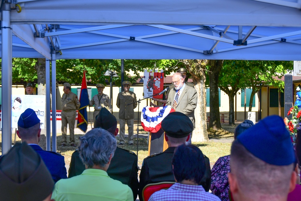 NISEI Battalion commemoration event at Camp Darby