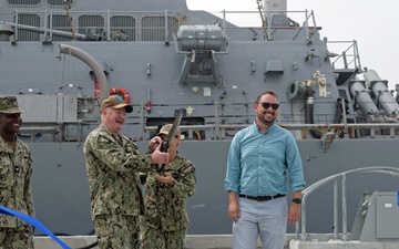 Naval Weapons Station Seal Beach Ammunition Pier Project Ribbon Cutting Ceremony