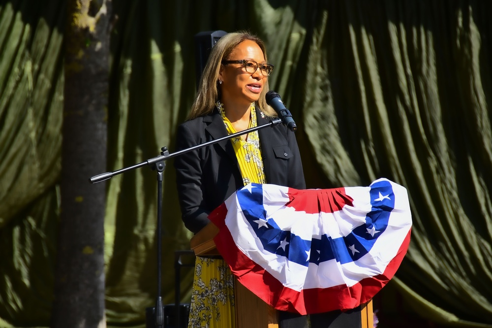 NISEI Battalion commemoration event at Camp Darby