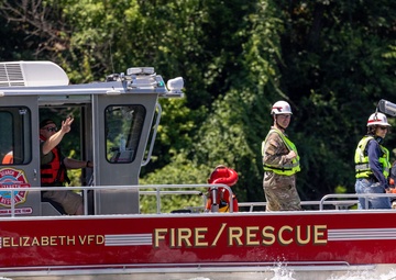 A blast from the past: Pittsburgh District completes first demolition on historic Monongahela River dam