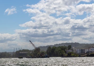 A blast from the past: Pittsburgh District completes first demolition on historic Monongahela River dam