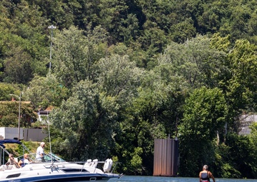 A blast from the past: Pittsburgh District completes first demolition on historic Monongahela River dam