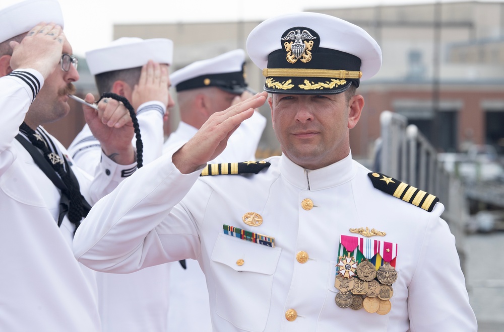 USS Delaware (SSN 791) Change of Command