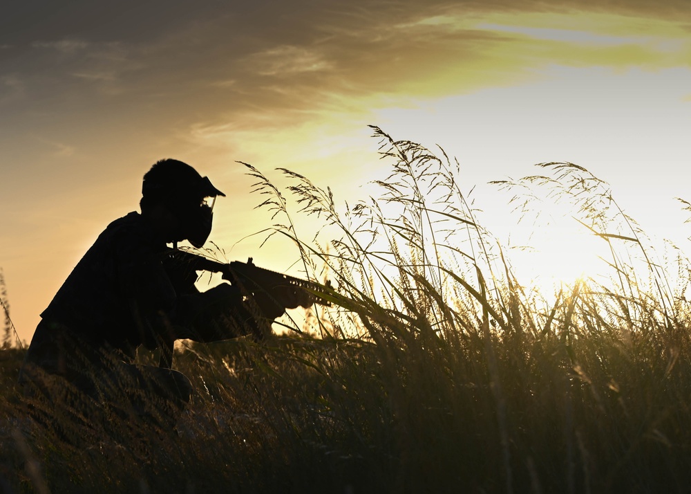 Air Force Academy Cadets train for deployment