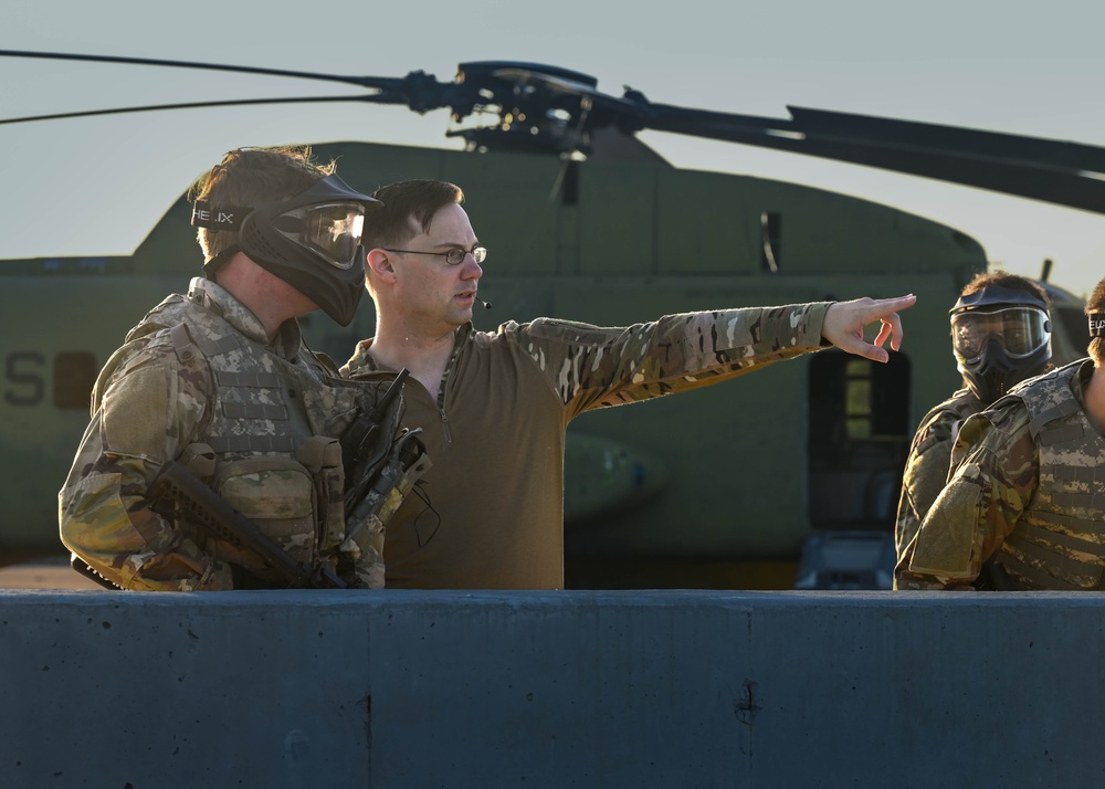 Air Force Academy Cadets train for deployment