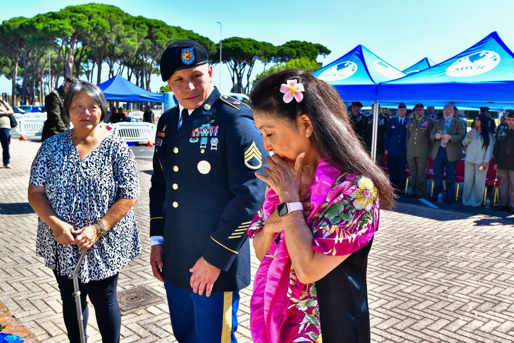 NISEI Battalion commemoration event at Camp Darby