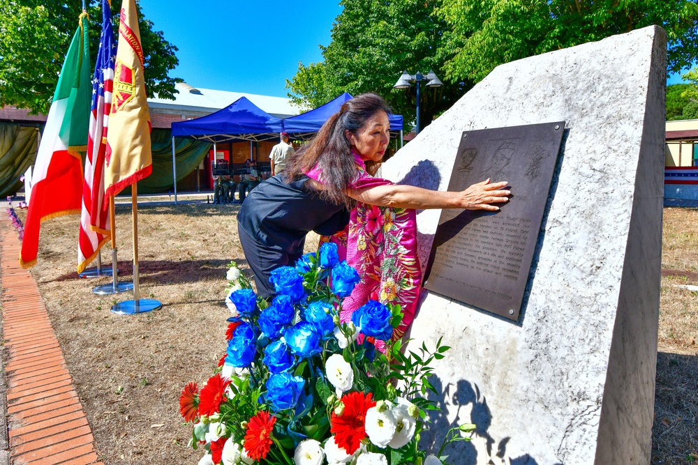 NISEI Battalion commemoration event at Camp Darby