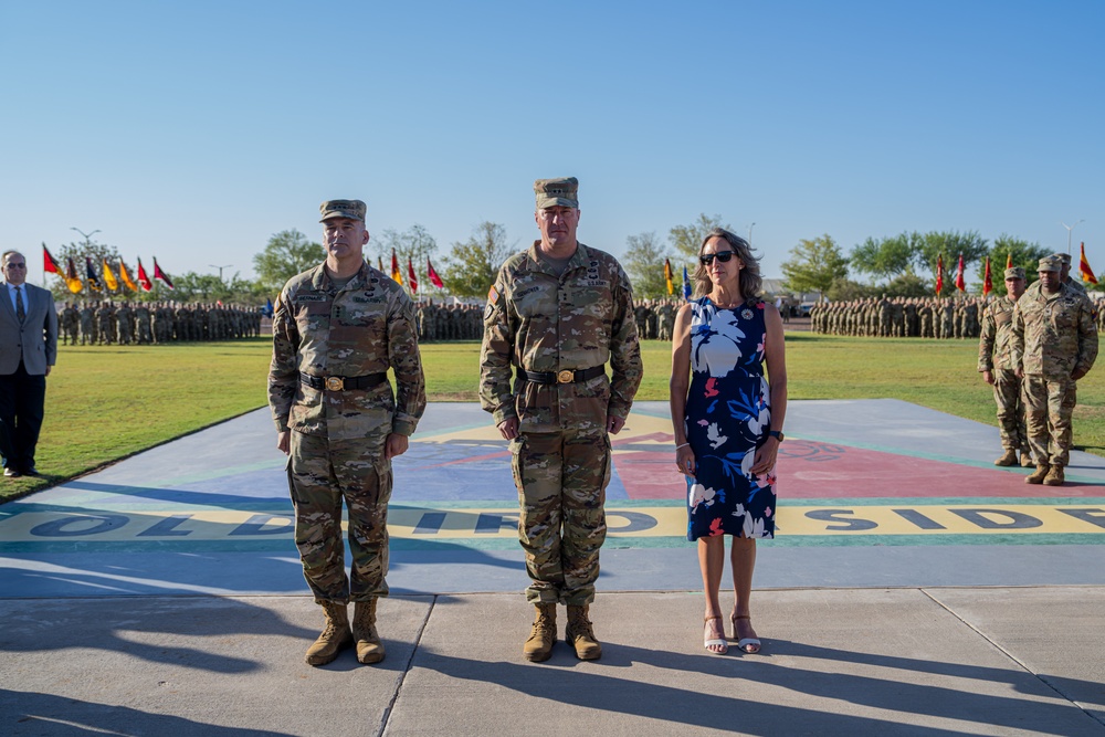 1st Armored Division Change of Command 2024