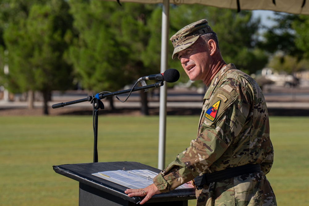 1st Armored Division Change of Command 2024