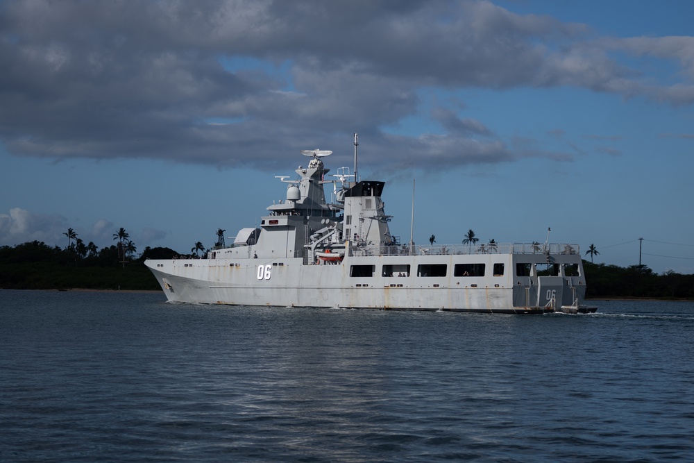 RIMPAC 2024: KDB Darussalam departs Pearl Harbor, begins Force Integration phase