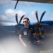 The Navy Flight Demonstration Squadron, the Blue Angels, perform in Traverse City, MI.