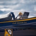 The Navy Flight Demonstration Squadron, the Blue Angels, perform in Traverse City, MI.
