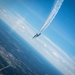 The Navy Flight Demonstration Squadron, the Blue Angels, perform in Traverse City, MI.