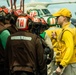 USS Theodore Roosevelt Conducts Flight Deck Drills