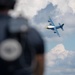 The Navy Flight Demonstration Squadron, the Blue Angels, perform in Traverse City, MI.