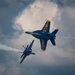 The Navy Flight Demonstration Squadron, the Blue Angels, perform in Johnson City, NY.