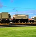 Fort McCoy supports second major rail movement in 2024 with return of Wisconsin National Guard equipment, vehicles