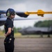 The Navy Flight Demonstration Squadron, the Blue Angels, perform in Johnson City, NY.