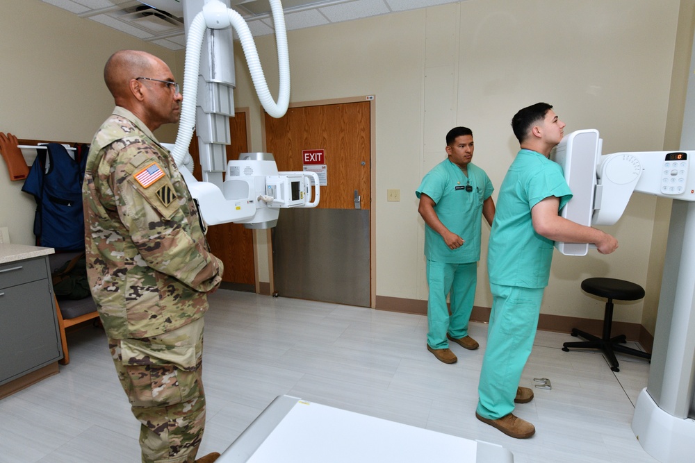 Gen. Gary Brito, commanding general U.S. Army Training and Doctrine Command, visits MEDCoE