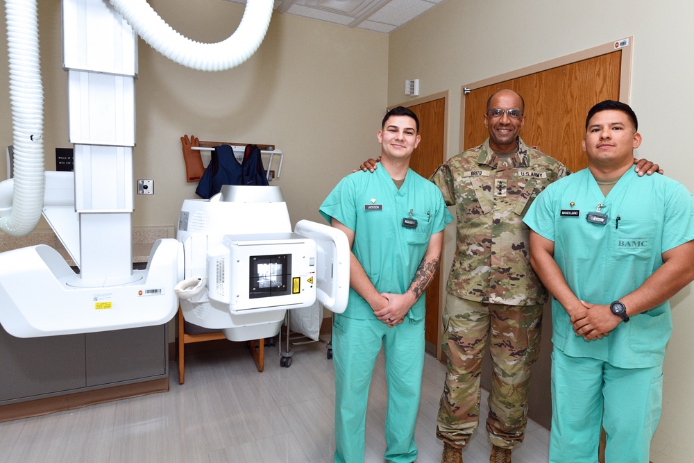 Gen. Gary Brito, commanding general U.S. Army Training and Doctrine Command, visits MEDCoE