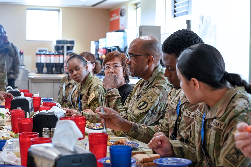 Gen. Gary Brito, commanding general U.S. Army Training and Doctrine Command, visits MEDCoE