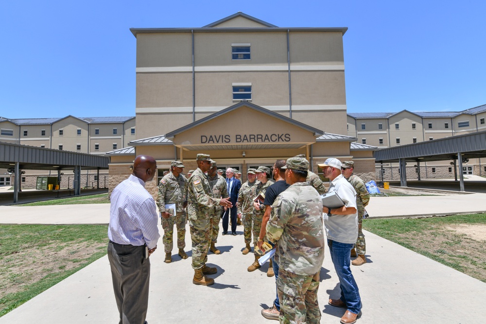 Gen. Gary Brito, commanding general U.S. Army Training and Doctrine Command, visits MEDCoE