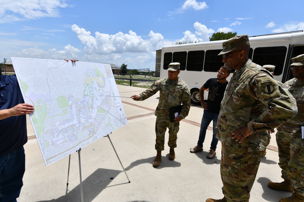 Gen. Gary Brito, commanding general U.S. Army Training and Doctrine Command, visits MEDCoE