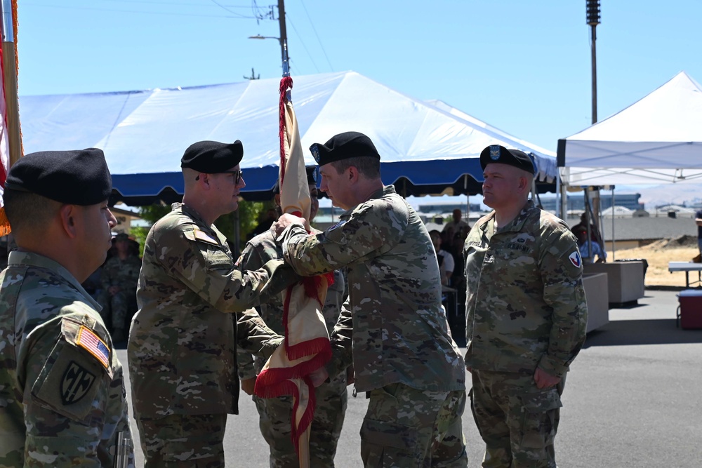 Parks Reserve Forces Training Area Welcomes New Garrison Commander and Garrison Command Sergeant Major