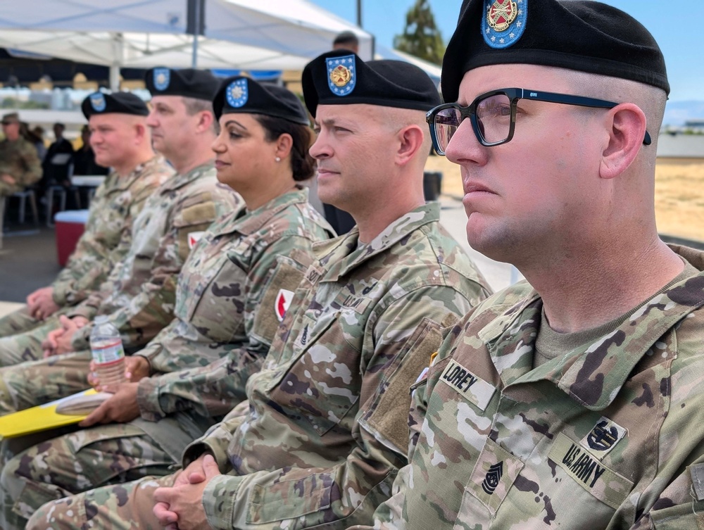 Parks Reserve Forces Training Area Welcomes New Garrison Commander and Garrison Command Sergeant Major