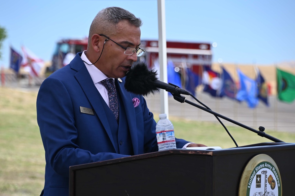 Parks Reserve Forces Training Area Welcomes New Garrison Commander and Garrison Command Sergeant Major