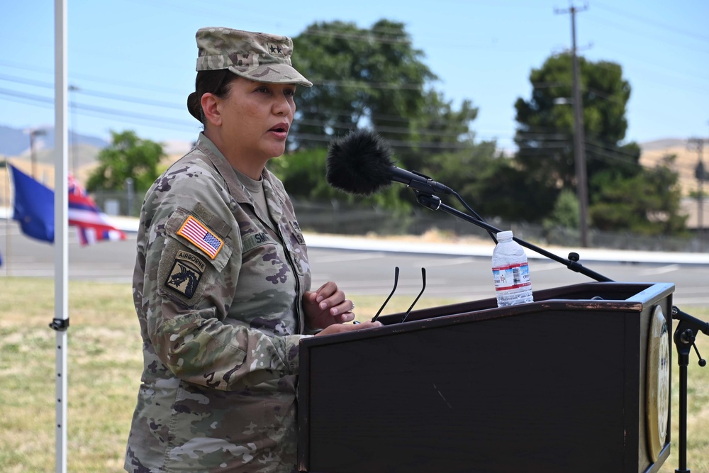 Parks Reserve Forces Training Area Welcomes New Garrison Commander and Garrison Command Sergeant Major