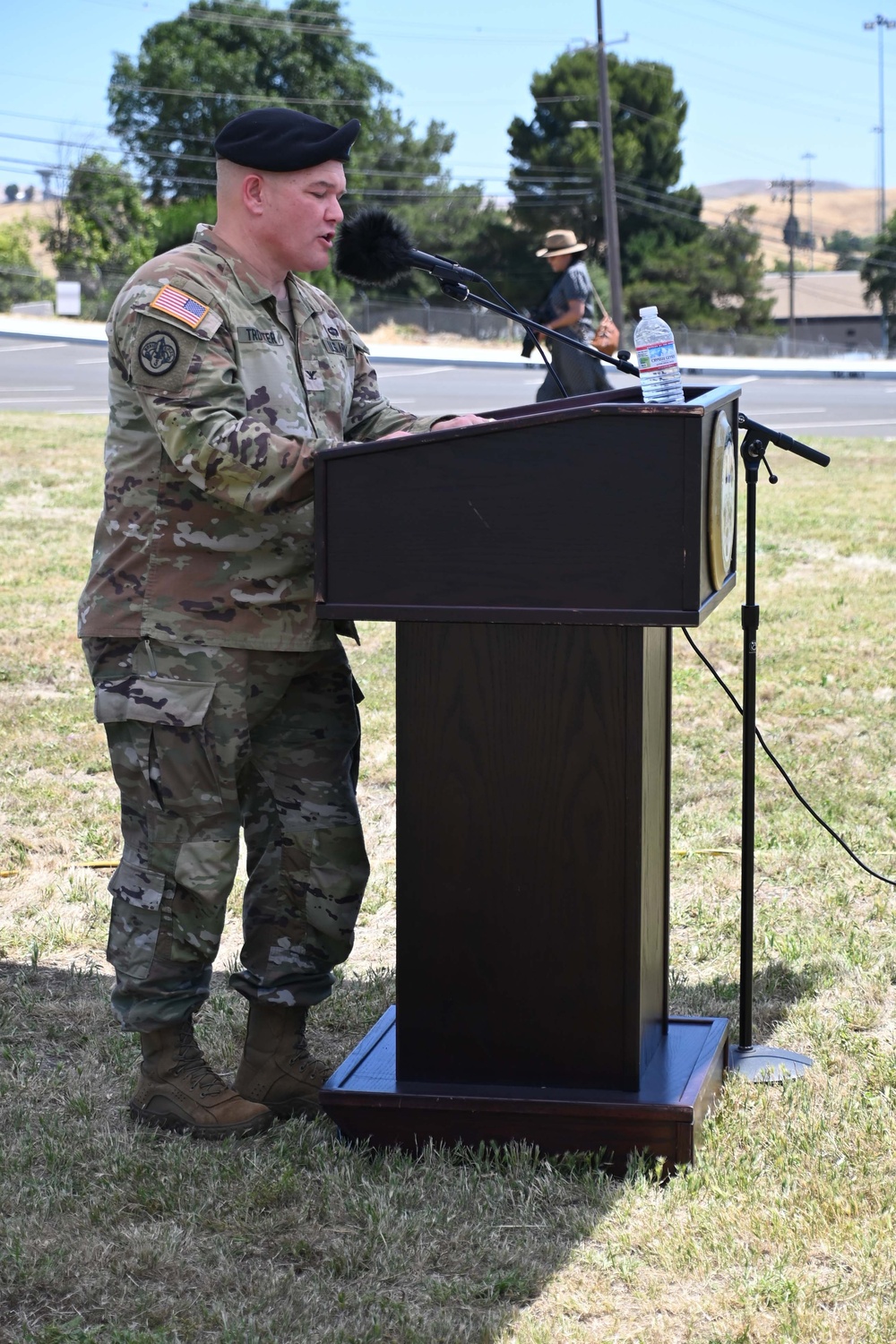 Parks Reserve Forces Training Area Welcomes New Garrison Commander and Garrison Command Sergeant Major