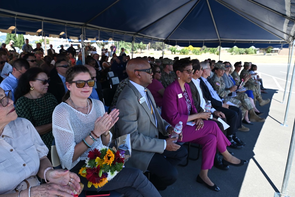 Parks Reserve Forces Training Area Welcomes New Garrison Commander and Garrison Command Sergeant Major