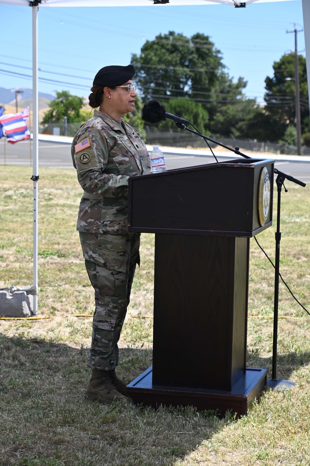 Parks Reserve Forces Training Area Welcomes New Garrison Commander and Garrison Command Sergeant Major