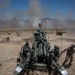 Marines fire artillery during Integrated Training Exercise 4-24