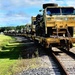 Fort McCoy supports second major rail movement in 2024 with return of Wisconsin National Guard equipment, vehicles