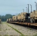 Fort McCoy supports second major rail movement in 2024 with return of Wisconsin National Guard equipment, vehicles