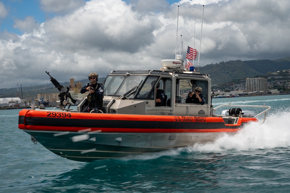 USCG Interoperability Training at Joint Base Pearl Harbor-Hickam