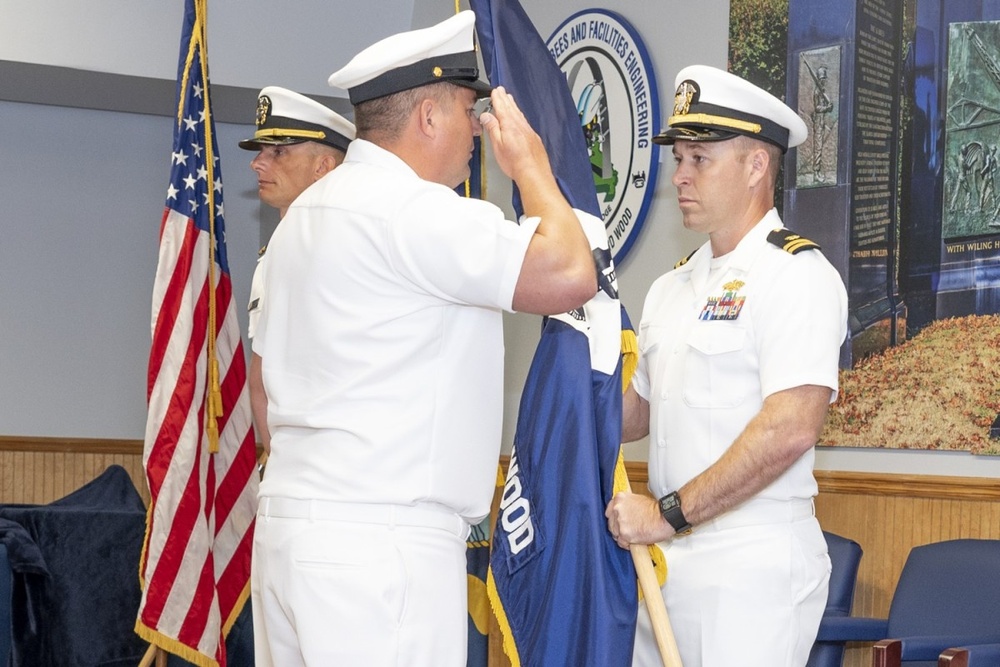 Nickman takes command of Fort Leonard Wood Navy Detachment