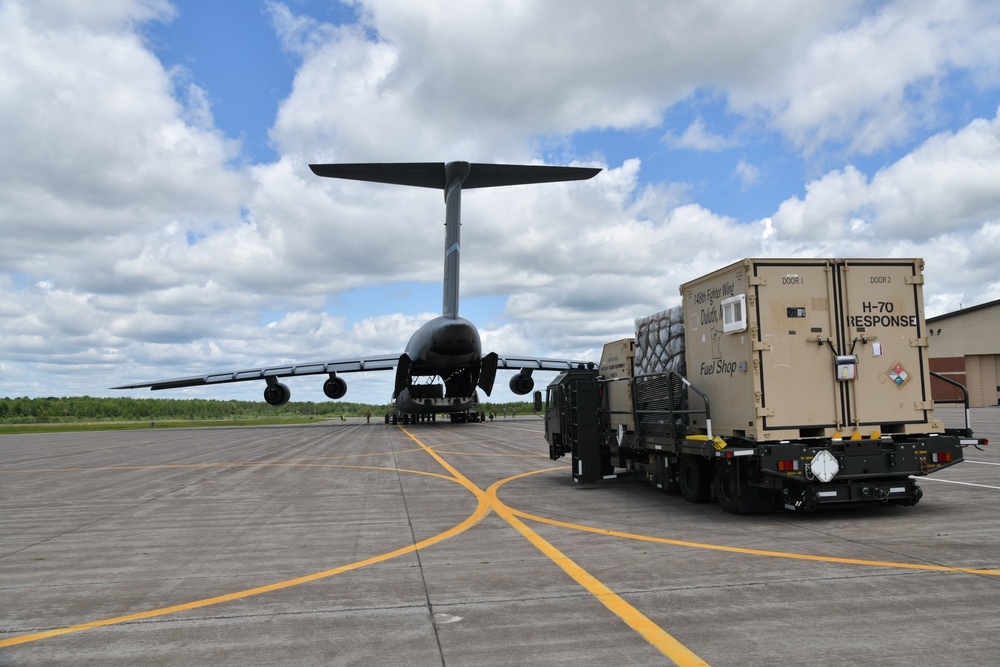 Travis Contingency Response Team supports 148th Fighter Wing deployment